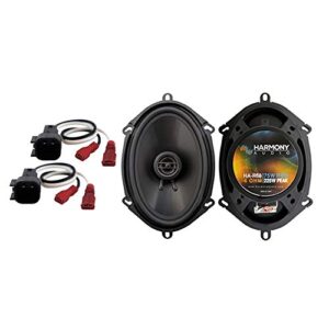 compatible with ford f-150 2004-2008 rear door factory replacement speaker harmony ha-r68 speakers