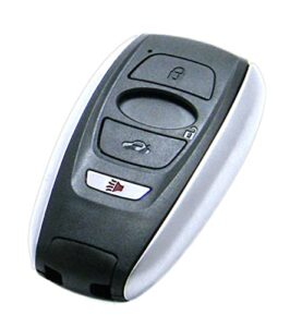 oem electronic 4-button smart key fob remote compatible with subaru (fcc id: hyq14ahk, p/n: 88835-fl03a, 88835-fl03b, 88835-fl03c)