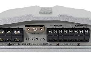 Hifonics ZG-1200.4 Zeus Gamma 1200 Watts 4-Channel Full Range Bridgeable Audio Amplifier Class A/B Amp for Car & Vehicles with Gravity Magnet Phone Holder Bundle