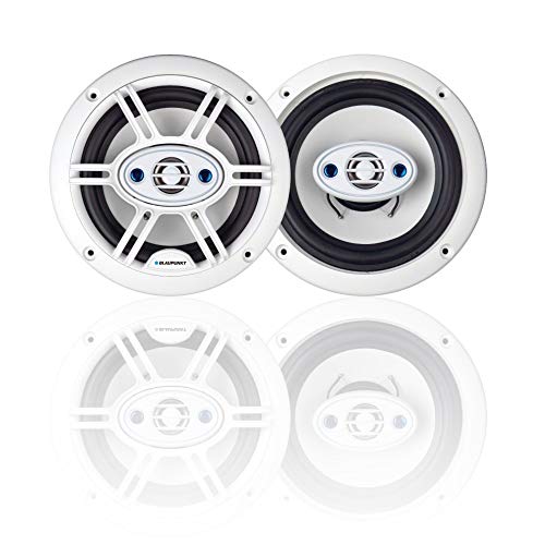 Blaupunkt GTM652W 6.5-Inch 200W 4-Way Waterproof Marine Speaker, Set of 2