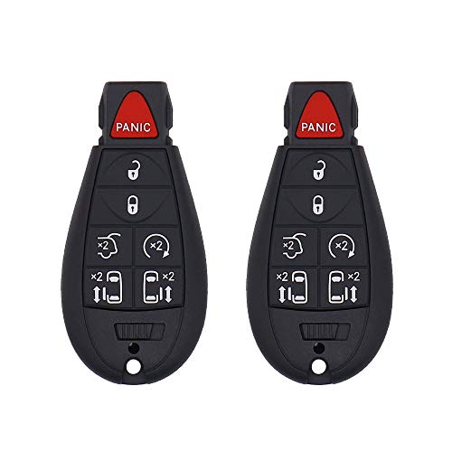 HARUMA Keyless Entry Remote Key Fob For VW 2009-2016 Routan for Dodge 2009-2019 Grand Caravan for Chrysler 2008-2018 Town and Country（IYZ-C01C）