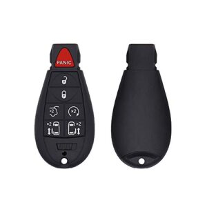 HARUMA Keyless Entry Remote Key Fob For VW 2009-2016 Routan for Dodge 2009-2019 Grand Caravan for Chrysler 2008-2018 Town and Country（IYZ-C01C）