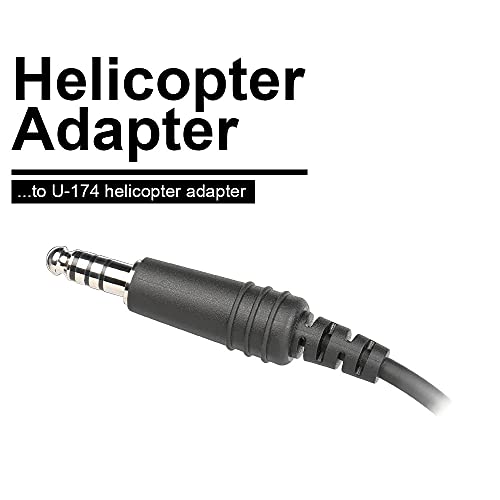 GA Headset to Helicopter Adapter