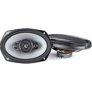 pioneer ts-a692f a series 6″ x 9″ 4-way 450 w max power, carbon/mica-reinforced impp cone, 18mm tweeter and 11mm super tweeter and 2-1/4″ cone midrange – coaxial speakers (pair)