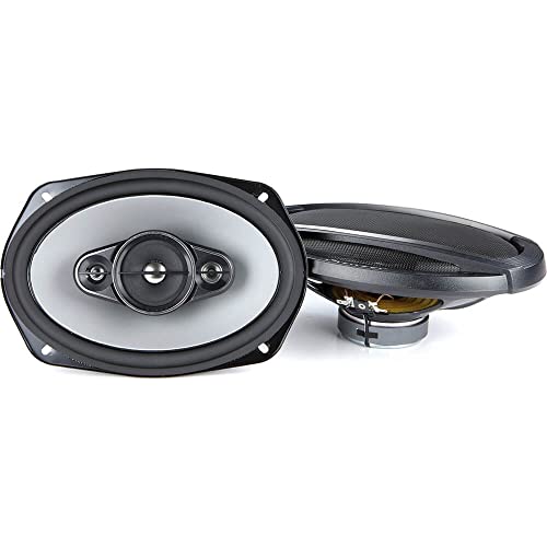 PIONEER TS-A692F A Series 6" x 9" 4-Way 450 W Max Power, Carbon/Mica-Reinforced IMPP Cone, 18mm Tweeter and 11mm Super Tweeter and 2-1/4" Cone Midrange - Coaxial Speakers (Pair)