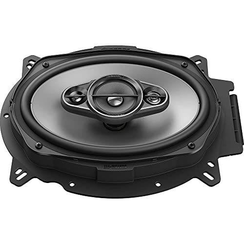 PIONEER TS-A692F A Series 6" x 9" 4-Way 450 W Max Power, Carbon/Mica-Reinforced IMPP Cone, 18mm Tweeter and 11mm Super Tweeter and 2-1/4" Cone Midrange - Coaxial Speakers (Pair)