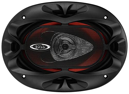 BOSS Audio Systems CH6920 Chaos Series 6 x 9 Inch Car Stereo Door Speakers - 350 Watts Max, 2 Way, Full Range Audio, Tweeters, Coaxial, Sold in Pairs