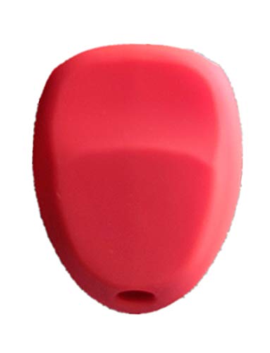 KAWIHEN Silicone Key Fob Cover Compatible with Buick Cadillac Chevrolet Chevy GMC Pontiac Saturn 5 Buttons key fob KOBGT04A 22733524 10305091 10305092 OUC60270 OUC60221 15913415 15857839