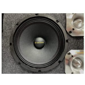 Bass Rockers 8" Loaded chuchera Chero Box with 8" Midrange Midbass Speakers and 4" Chrome High Performance Tweeters 1200W for Car Home UTV, ATV, Camper, DJ, Pro Audio Use