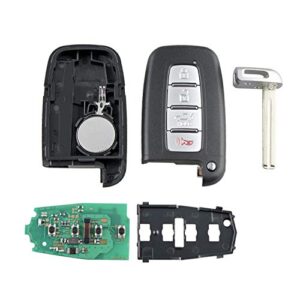 Key Fob fits for Hyundai Sonata Smart Keyless Entry Remote 2011 2012 2013 2014 2015 2016 2017 SY5HMFNA04