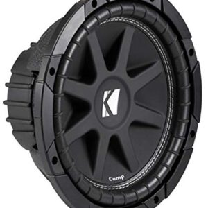 2) Kicker C104 10" 300W Comp 4-Ohm Car Audio Subwoofers Subs C10 Pair | 43C104