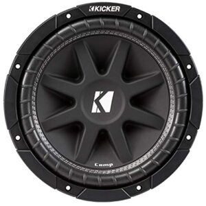 2) Kicker C104 10" 300W Comp 4-Ohm Car Audio Subwoofers Subs C10 Pair | 43C104
