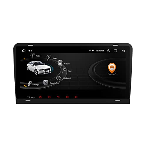 XTRONS Car Stereo for Audi A3 S3 RS3, Android 12 Octa Core 4GB+64GB Car Radio, 8.8 Inch IPS Touch Screen GPS Navigation for Car Bluetooth Head Unit, Built-in DSP Car Play Android Auto Support 4G LTE