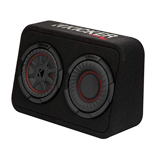 KICKER CompRT 6.75"(165mm) subwoofer in Thin Profile encl, 2ohm, RoHS Compliant