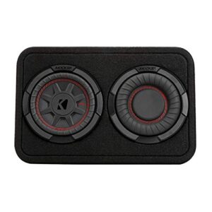 KICKER CompRT 6.75"(165mm) subwoofer in Thin Profile encl, 2ohm, RoHS Compliant