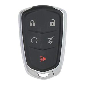 keyless2go replacement for 5 button proximity smart key for cadillac hyq2eb 13598516