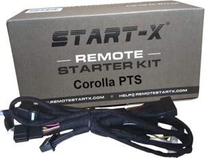 start-x remote starter kit for corolla push to start 2020-2022 || 3x lock to remote start || plug n play || zero wire splicing!