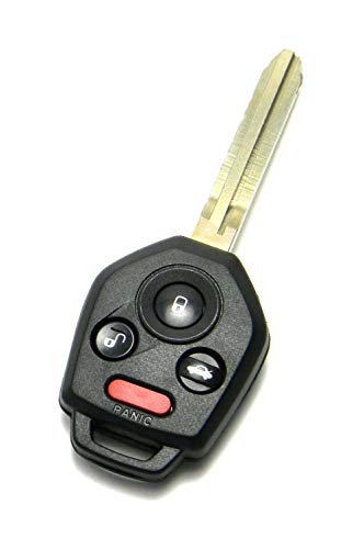 OEM Electronic 4-Button Remote Head Key Fob Compatible With Subaru (FCC ID: CWTWB1U811, P/N: 57497-AL00A, 57497-FJ230)