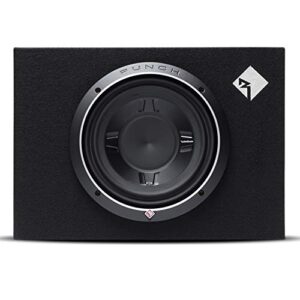 rockford fosgate punch p3s-1x10 p3s single 10″ shallow loaded enclosure subwoofer