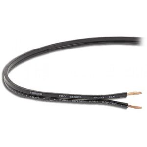 stinger spw516bk pro series 16 gauge primary wire 500-feet (black)