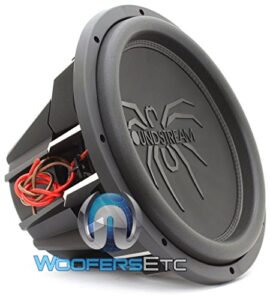 soundstream 2600w peak (1300w rms) 15″ tarantula series dual 4-ohm car subwoofer