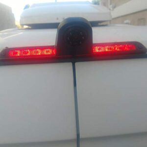 KNRAGHO Brake Light Backup Camera Compatible with Dodge Benz Sprinter W906 /V W Crafter Vans (with Monitor)