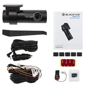 BlackVue DR900X-1CH with 32GB microSD Card | 4K UHD Cloud Dashcam | Built-in Wi-Fi, GPS, Parking Mode Voltage Monitor | LTE via Optional CM100 LTE Module