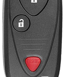 KeylessOption Keyless Entry Remote Control Car Key Fob Replacement for OUCG8D-355H-A