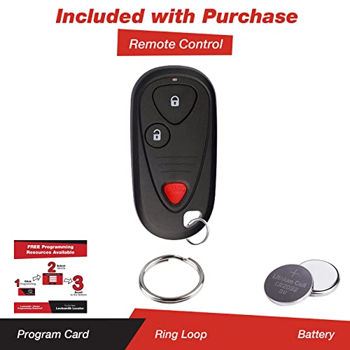 KeylessOption Keyless Entry Remote Control Car Key Fob Replacement for OUCG8D-355H-A