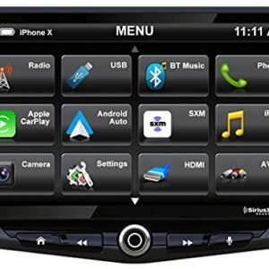 Stinger 10” Stereo Replacement Kit for Toyota Tacoma (2005-2011) with Android Auto, Apple CarPlay, Bluetooth, GPS Navigation, Dual USB Includes Complete Dash Kit Interface (STH10TACOM)