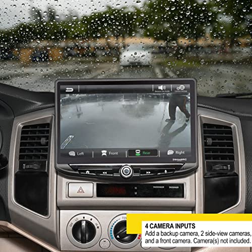 Stinger 10” Stereo Replacement Kit for Toyota Tacoma (2005-2011) with Android Auto, Apple CarPlay, Bluetooth, GPS Navigation, Dual USB Includes Complete Dash Kit Interface (STH10TACOM)