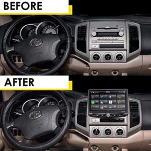 Stinger 10” Stereo Replacement Kit for Toyota Tacoma (2005-2011) with Android Auto, Apple CarPlay, Bluetooth, GPS Navigation, Dual USB Includes Complete Dash Kit Interface (STH10TACOM)