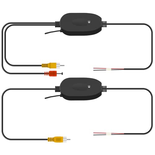 Beastron 24V/2.4GHz Wireless Video Transmitter and Receiver for Vehicle Backup Camera/Front Car Camera