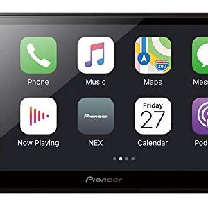 Pioneer DMH-2600NEX Multimedia Bluetooth Car Stereo Receiver with Apple CarPlay, Android Auto, 6.8" WVGA Display and Gravity Magnet Phone Holder Bundle