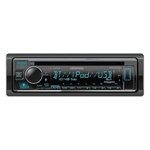 kenwood excelon kdc-x304 cd receiver with bluetooth and amazon alexa (certified refurbished)