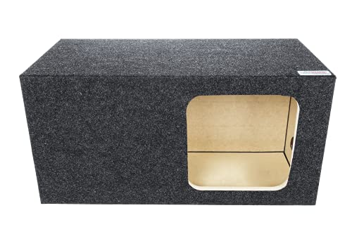 Atrend 10” Single Vented SPL Subwoofer Speaker Enclosure - Subwoofer Box Designed and Engineered for Kicker Solo-Baric Model L5 & L7 Subwoofers - High Audio Quality, Sound & Bass - Latest Technology