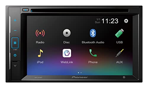 Pioneer AVH-200EX Multimedia DVD Receiver with 6.2" WVGA Display, and Built-in Bluetooth