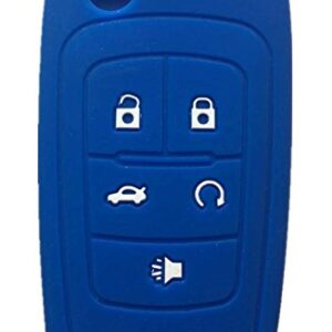 Rpkey Silicone Keyless Entry Remote Control Key Fob Cover Case protector Replacement Fit For Buick Encore LaCrosse Regal Verano OHT01060512 5461A-01060512