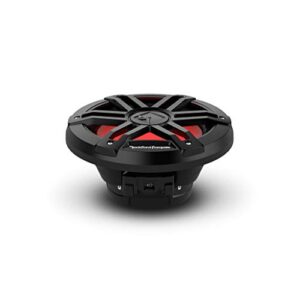 Rockford Fosgate M1D2-8B Color Optix 8" DVC 2-Ohm Multicolor LED Lighted Marine Subwoofer - Black