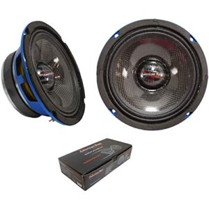 american bass 6.5″ mid range speakers 400 watts max 4 ohm godfather 6.5cc pair