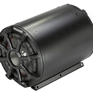 KICKER TB8 8-inch (20cm) Subwoofer and Passive Radiator in Weather-Proof Enclosure, 4-Ohm