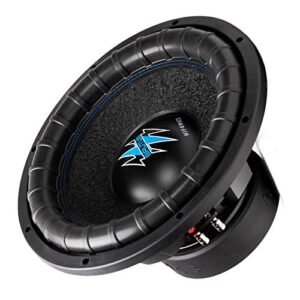 Hifonics BRW15D2 3000 Watts 15 Inch Brutus Car Audio Subwoofer with Heavy Gauge, Powder Coated, Aluminum Die-Cast Basket, Dual 70 Oz Magnet, 3 Inches Voice Coil - Dual 2 Ohm - 15 in