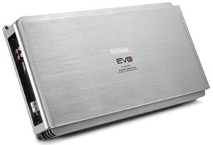 sound storm laboratories evo5000.1 evo 5000 watt 1 ohm stable class d monoblock car amplifier with remote subwoofer control