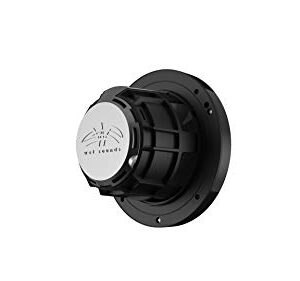 wet sounds | REVO 6-XSB-SS | High Output Component Style 6.5" Marine Coaxial Speaker with RGB Backlighting and Black Stainless Steel Grille
