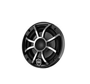 wet sounds | REVO 6-XSB-SS | High Output Component Style 6.5" Marine Coaxial Speaker with RGB Backlighting and Black Stainless Steel Grille