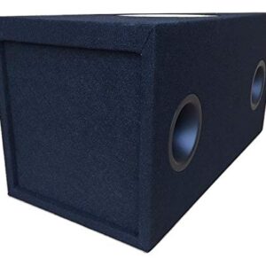 Custom Ported/Vented Sub Box Subwoofer Enclosure for 1 12" Sub Subwoofer - 32 Hz - 3" Aeroports - 3.0 CU FT - Reinforced