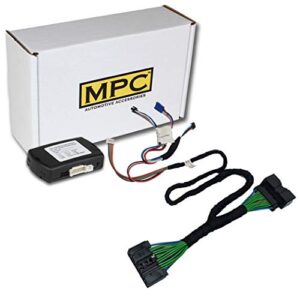 mpc plug n play remote starter for 2015-2020 ford f-150 |gas| |key to start| |no honk-lock-unlock-lock| with t-harness oem key fob activated