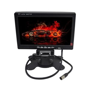 hd car monitor padarsey 7″ hd 800×480 led backlight tft lcd monitor for car rearview cameras, car dvd, serveillance camera, stb, satellite receiver and other video equipment