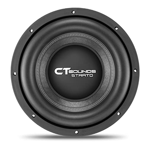 CT Sounds STRATO-12-D2 2500 Watts Max 12 Inch Car Subwoofer Dual 2 Ohm