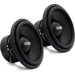 sundown audio pair of sa-12 d2 classic 12″ 750w dual 2-ohm sa series subwoofer sa12d2